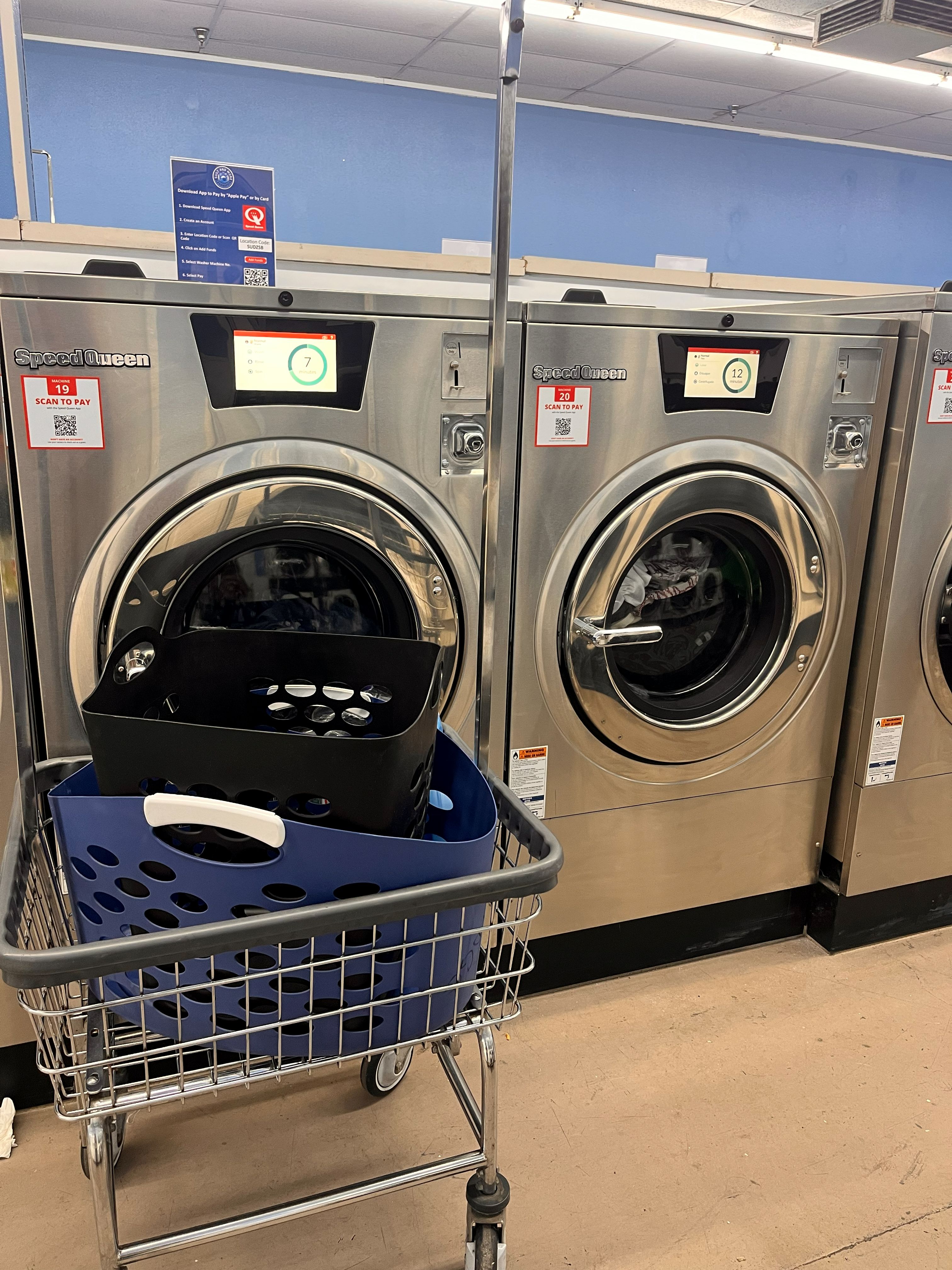 Sudz & More Laundry Cart